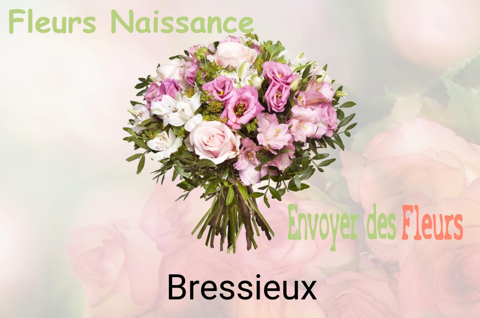 Bouquet de fleurs de naissance livré à Bressieux